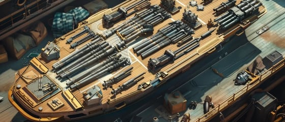 Õppige avamerel: laevade versiooniuuendused ja relvade joonised pealuudes ja luudes